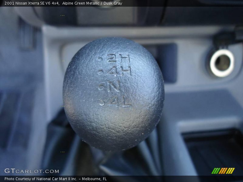 Alpine Green Metallic / Dusk Gray 2001 Nissan Xterra SE V6 4x4