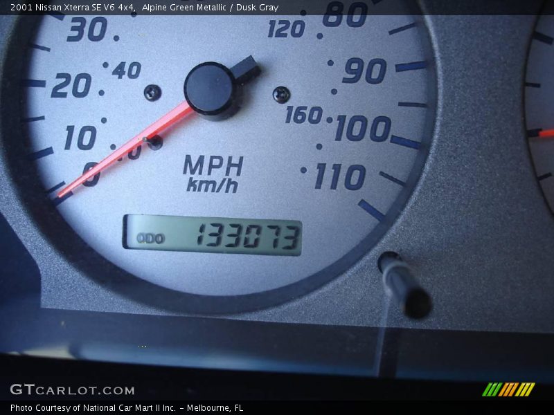 Alpine Green Metallic / Dusk Gray 2001 Nissan Xterra SE V6 4x4
