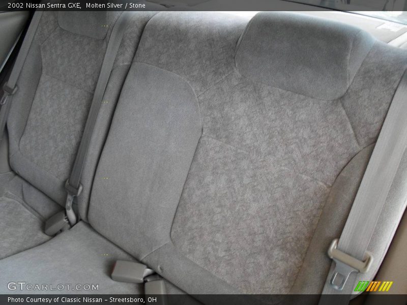 Molten Silver / Stone 2002 Nissan Sentra GXE
