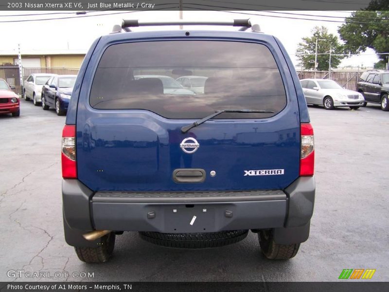 Just Blue Metallic / Gray 2003 Nissan Xterra XE V6