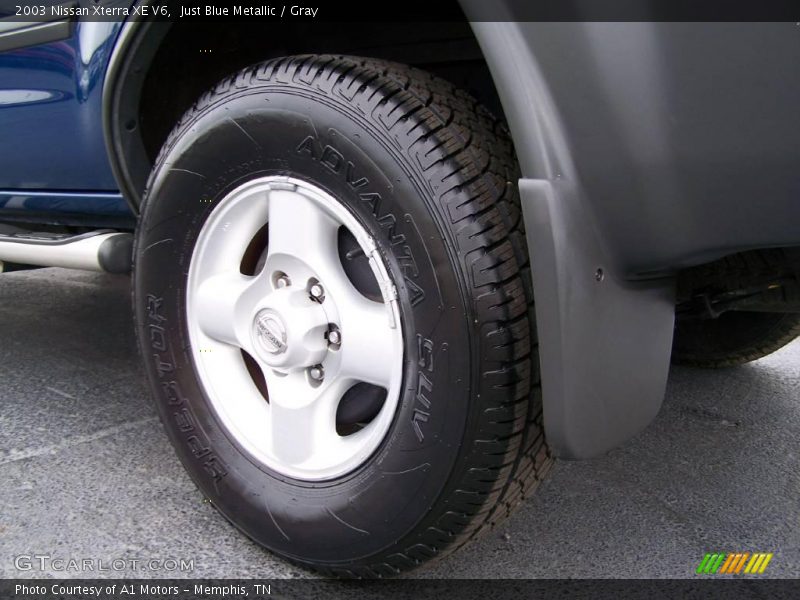 Just Blue Metallic / Gray 2003 Nissan Xterra XE V6