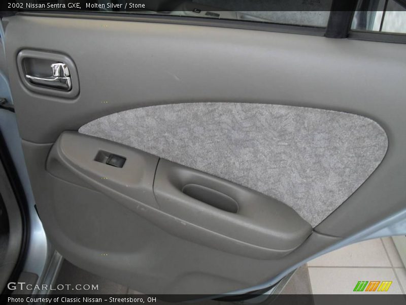Molten Silver / Stone 2002 Nissan Sentra GXE