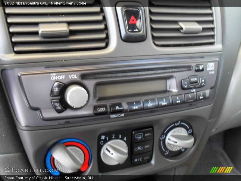 Molten Silver / Stone 2002 Nissan Sentra GXE