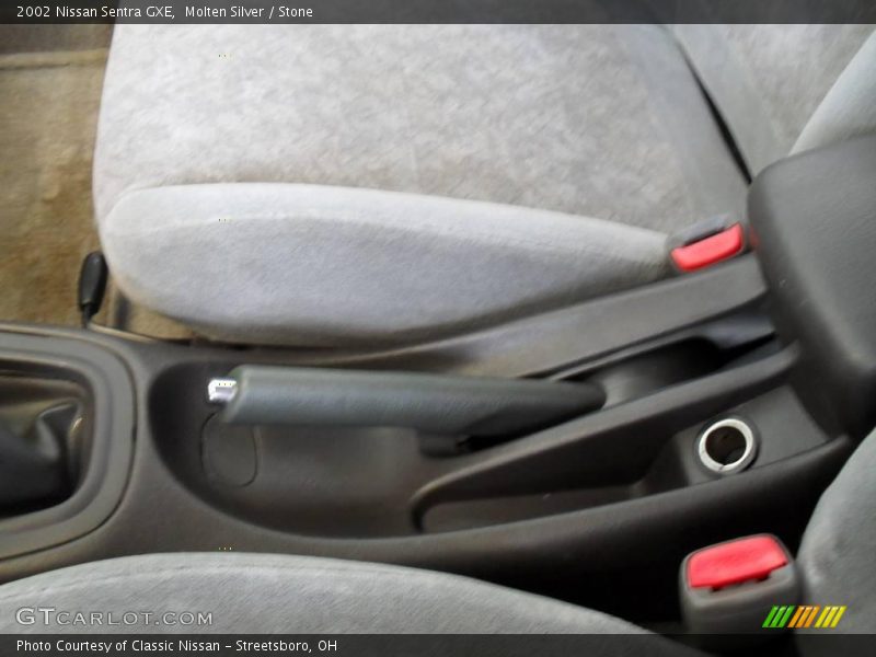 Molten Silver / Stone 2002 Nissan Sentra GXE