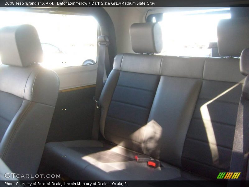 Detonator Yellow / Dark Slate Gray/Medium Slate Gray 2008 Jeep Wrangler X 4x4