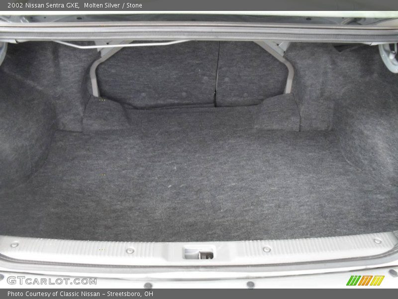 Molten Silver / Stone 2002 Nissan Sentra GXE