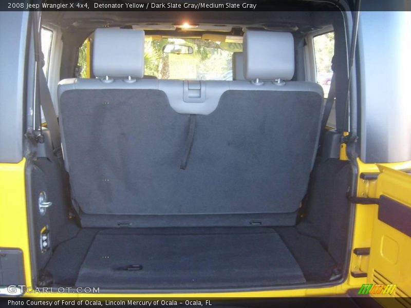 Detonator Yellow / Dark Slate Gray/Medium Slate Gray 2008 Jeep Wrangler X 4x4