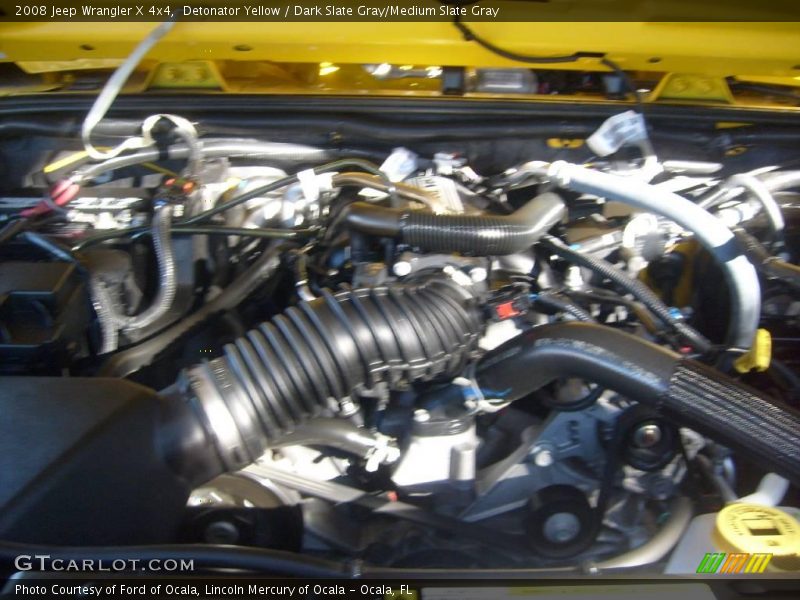 Detonator Yellow / Dark Slate Gray/Medium Slate Gray 2008 Jeep Wrangler X 4x4