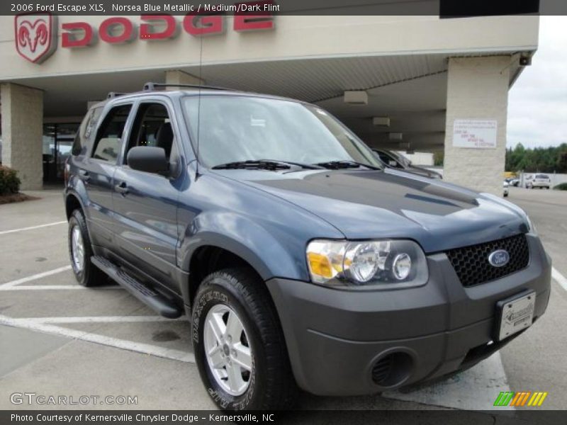 Norsea Blue Metallic / Medium/Dark Flint 2006 Ford Escape XLS