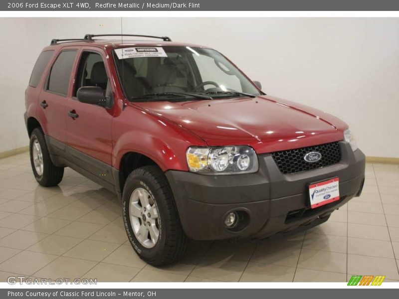 Redfire Metallic / Medium/Dark Flint 2006 Ford Escape XLT 4WD