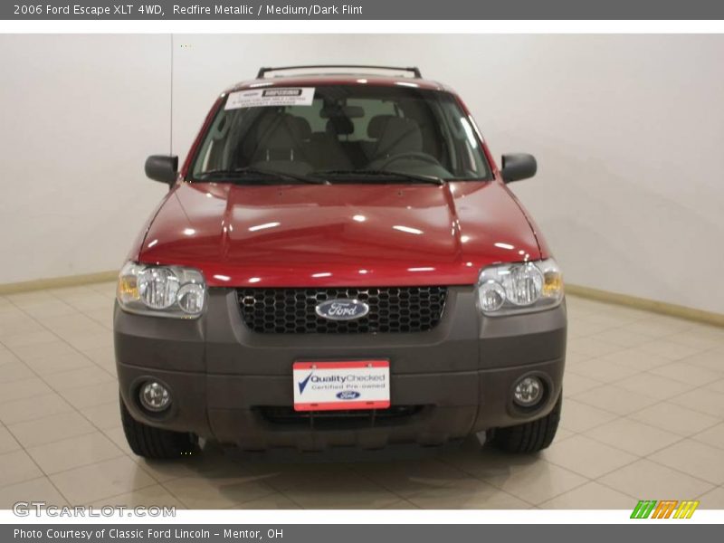 Redfire Metallic / Medium/Dark Flint 2006 Ford Escape XLT 4WD