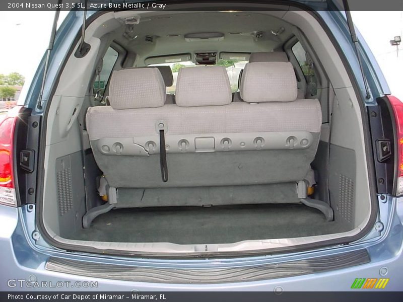 Azure Blue Metallic / Gray 2004 Nissan Quest 3.5 SL