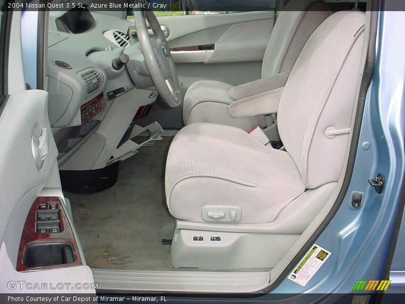 Azure Blue Metallic / Gray 2004 Nissan Quest 3.5 SL