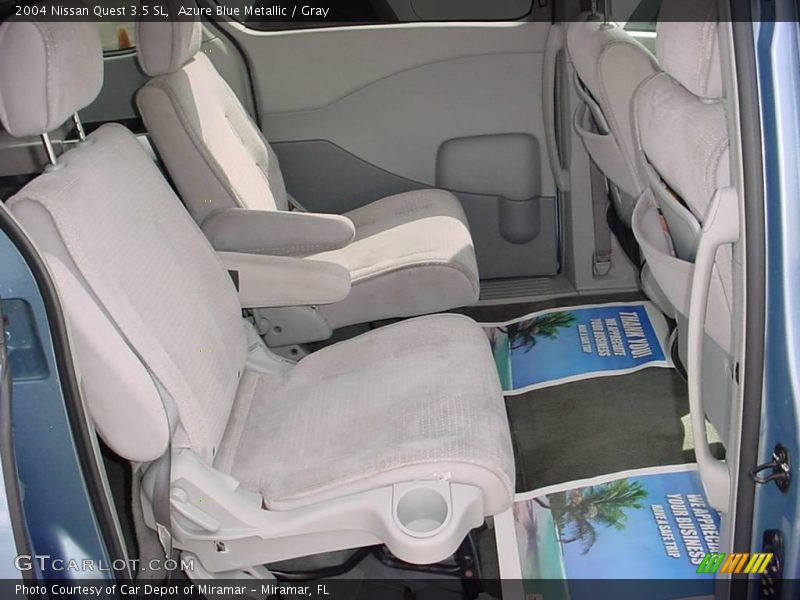 Azure Blue Metallic / Gray 2004 Nissan Quest 3.5 SL
