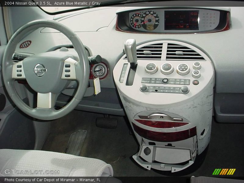 Azure Blue Metallic / Gray 2004 Nissan Quest 3.5 SL