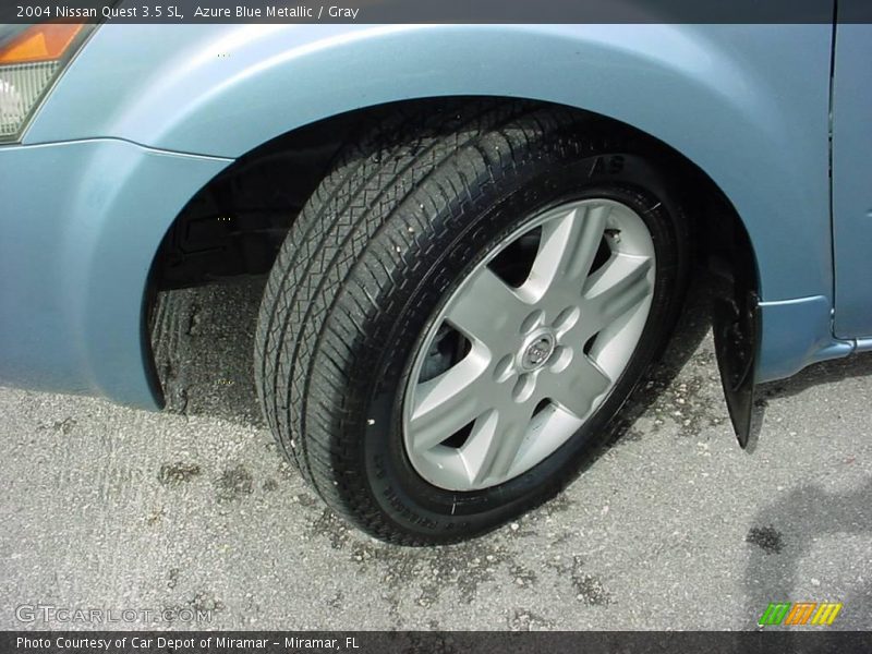 Azure Blue Metallic / Gray 2004 Nissan Quest 3.5 SL