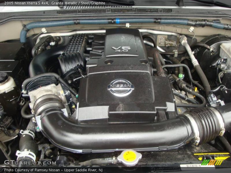 Granite Metallic / Steel/Graphite 2005 Nissan Xterra S 4x4