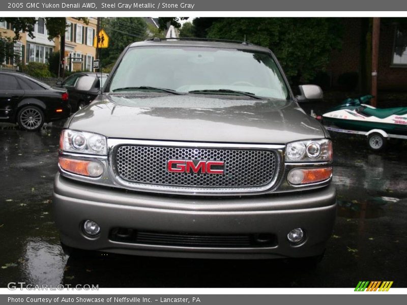 Steel Gray Metallic / Stone Gray 2005 GMC Yukon Denali AWD
