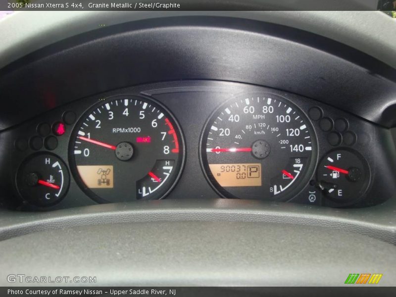 Granite Metallic / Steel/Graphite 2005 Nissan Xterra S 4x4