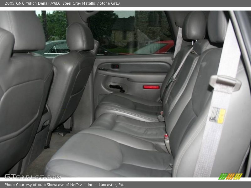 Steel Gray Metallic / Stone Gray 2005 GMC Yukon Denali AWD