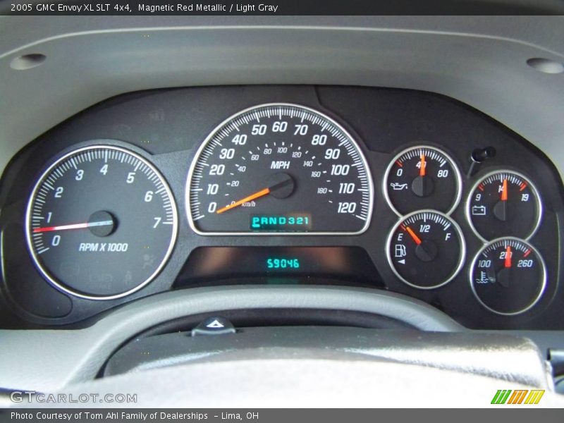 Magnetic Red Metallic / Light Gray 2005 GMC Envoy XL SLT 4x4