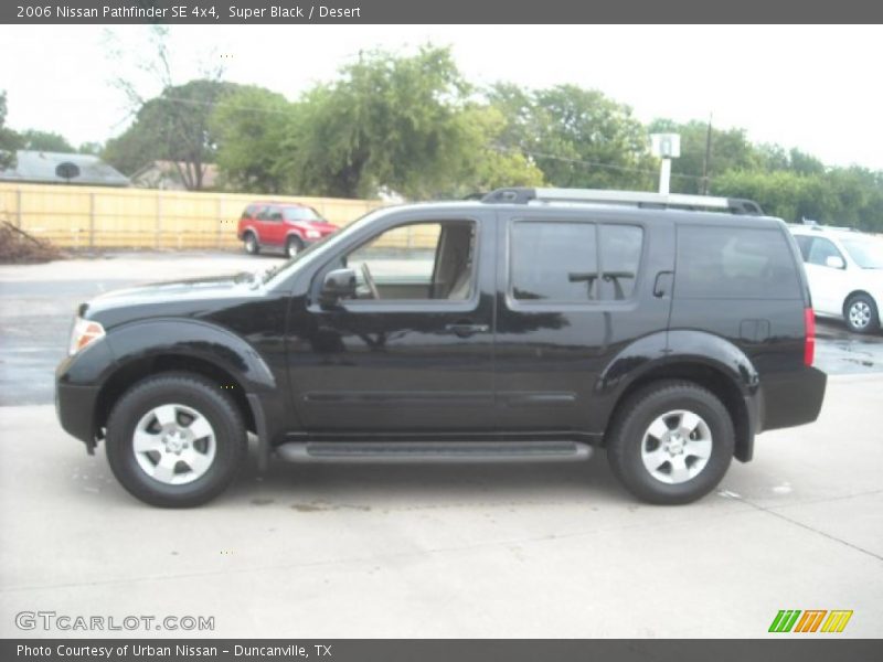 Super Black / Desert 2006 Nissan Pathfinder SE 4x4