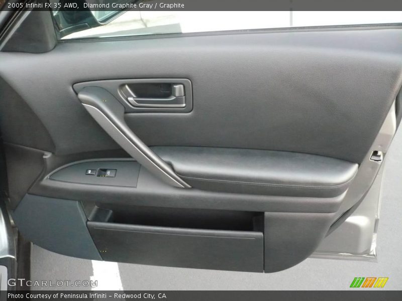 Diamond Graphite Gray / Graphite 2005 Infiniti FX 35 AWD