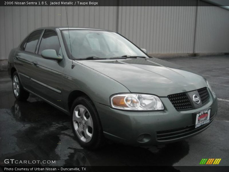 Jaded Metallic / Taupe Beige 2006 Nissan Sentra 1.8 S