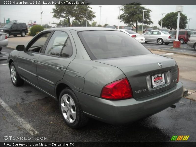 Jaded Metallic / Taupe Beige 2006 Nissan Sentra 1.8 S