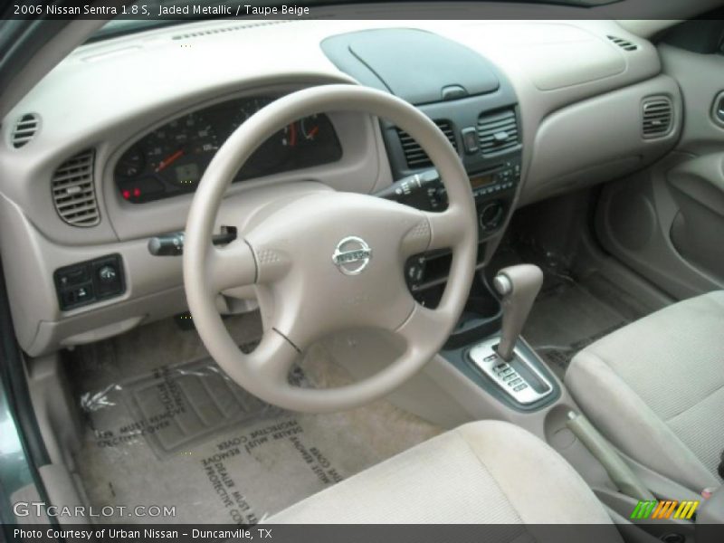 Jaded Metallic / Taupe Beige 2006 Nissan Sentra 1.8 S