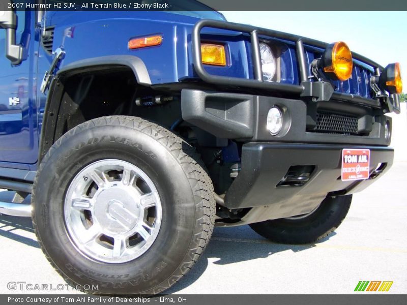 All Terrain Blue / Ebony Black 2007 Hummer H2 SUV
