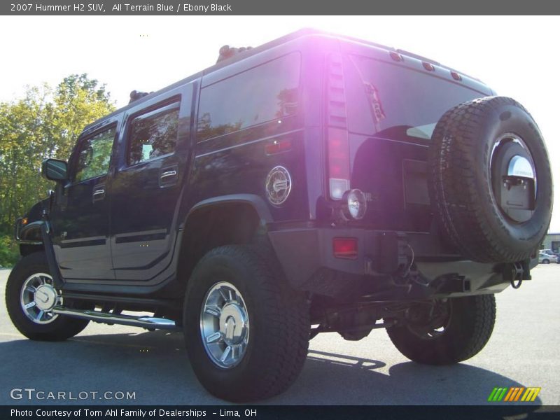 All Terrain Blue / Ebony Black 2007 Hummer H2 SUV