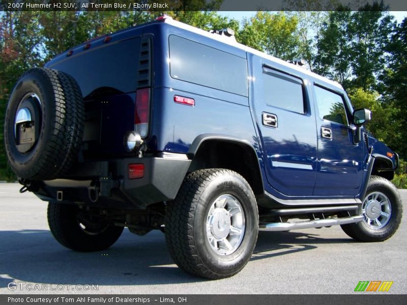 All Terrain Blue / Ebony Black 2007 Hummer H2 SUV