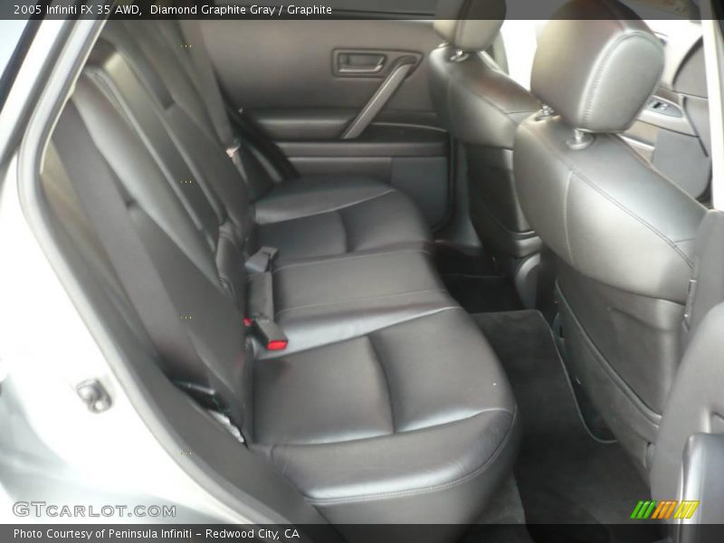 Diamond Graphite Gray / Graphite 2005 Infiniti FX 35 AWD