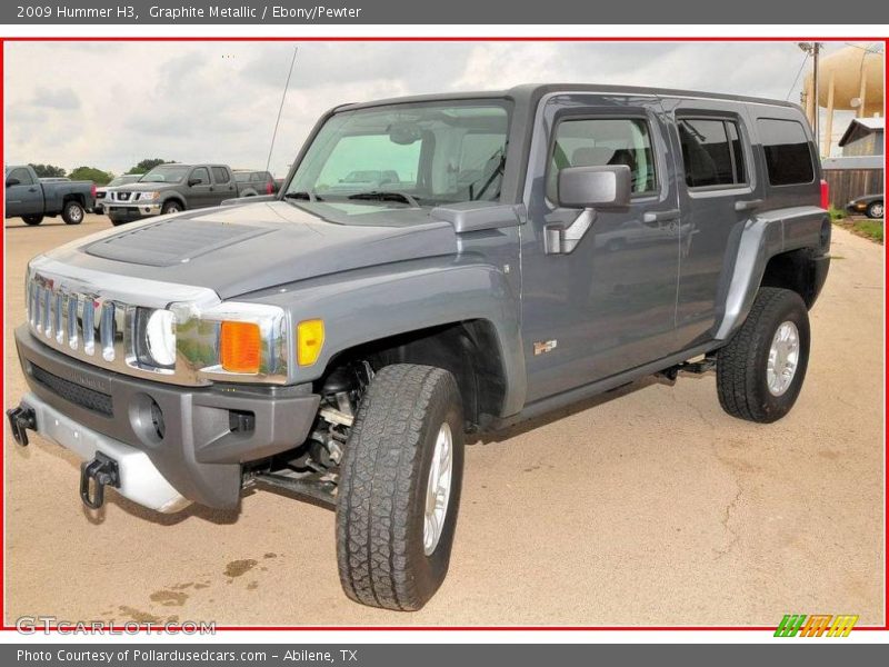 Graphite Metallic / Ebony/Pewter 2009 Hummer H3