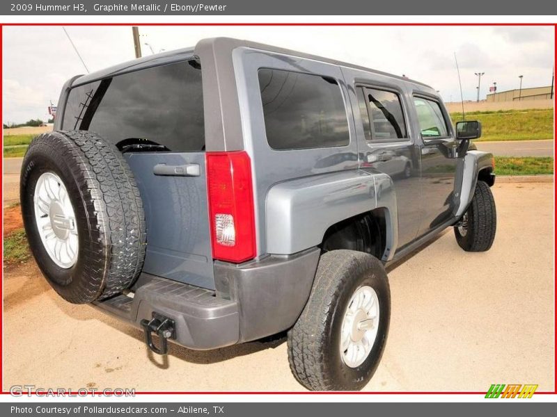 Graphite Metallic / Ebony/Pewter 2009 Hummer H3