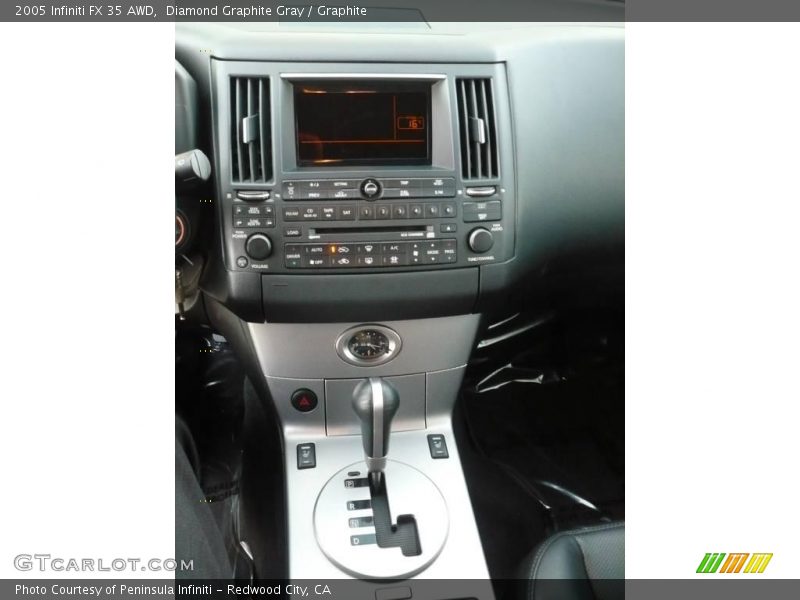 Diamond Graphite Gray / Graphite 2005 Infiniti FX 35 AWD