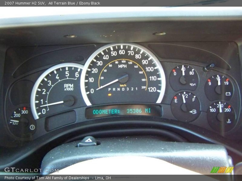 All Terrain Blue / Ebony Black 2007 Hummer H2 SUV