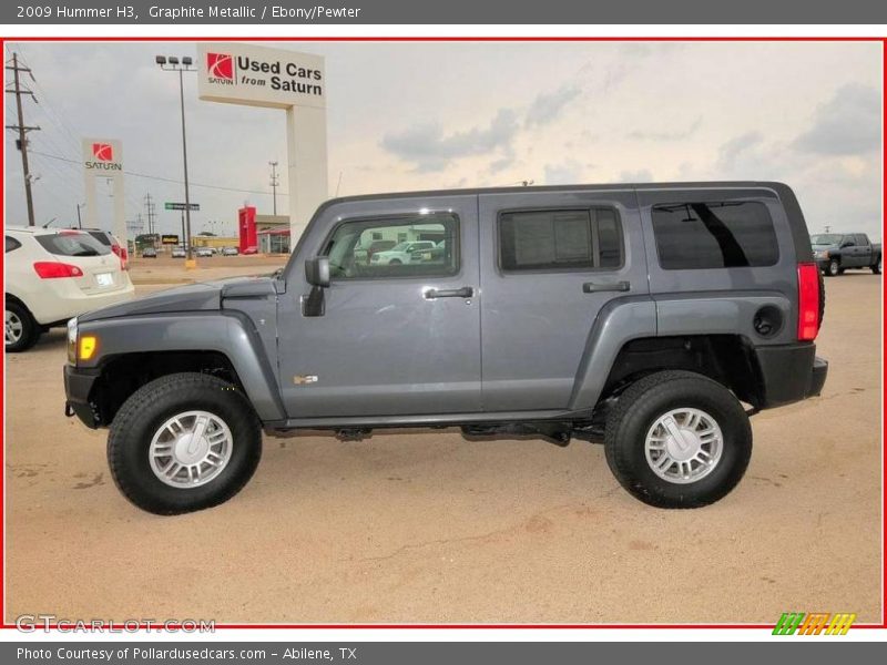 Graphite Metallic / Ebony/Pewter 2009 Hummer H3