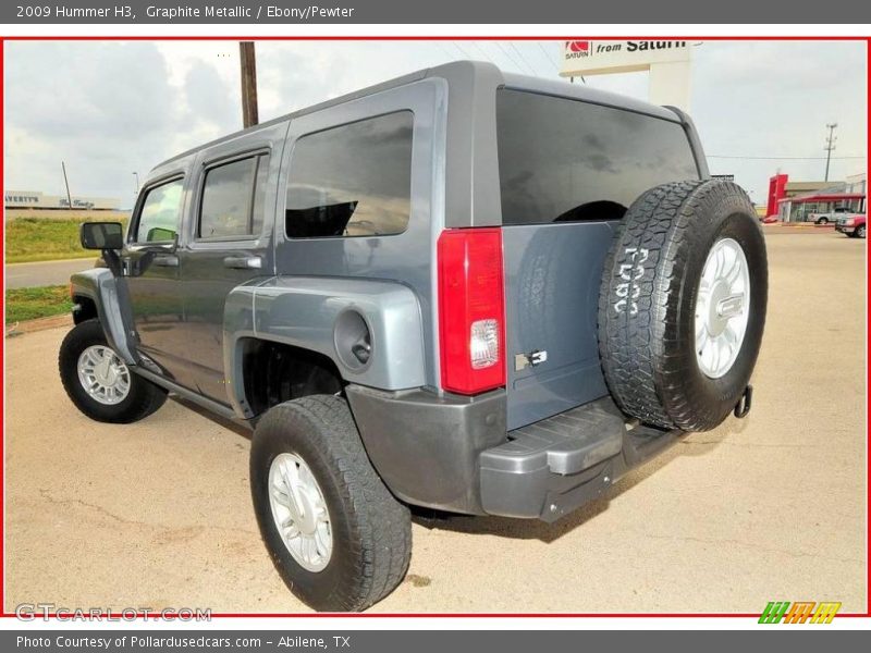 Graphite Metallic / Ebony/Pewter 2009 Hummer H3