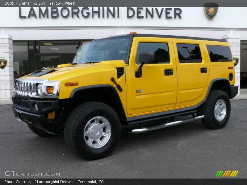 Yellow / Wheat 2005 Hummer H2 SUV