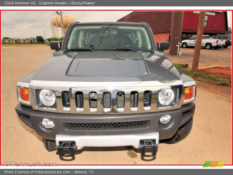 Graphite Metallic / Ebony/Pewter 2009 Hummer H3