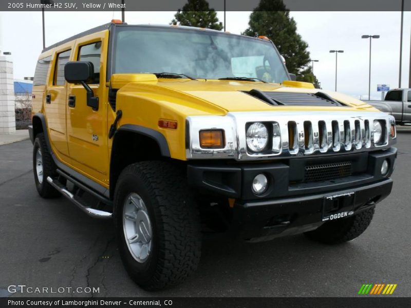 Yellow / Wheat 2005 Hummer H2 SUV