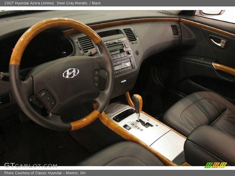 Steel Gray Metallic / Black 2007 Hyundai Azera Limited