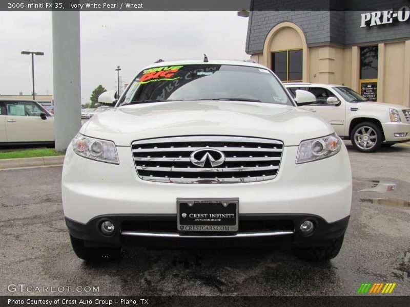 Ivory White Pearl / Wheat 2006 Infiniti FX 35