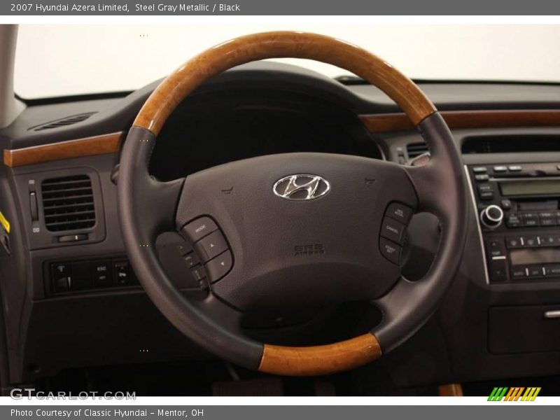 Steel Gray Metallic / Black 2007 Hyundai Azera Limited