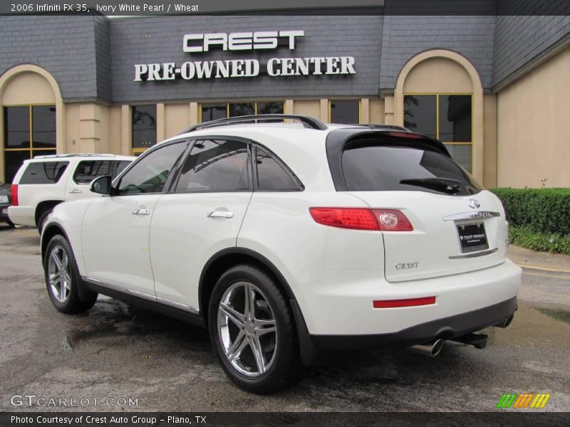 Ivory White Pearl / Wheat 2006 Infiniti FX 35
