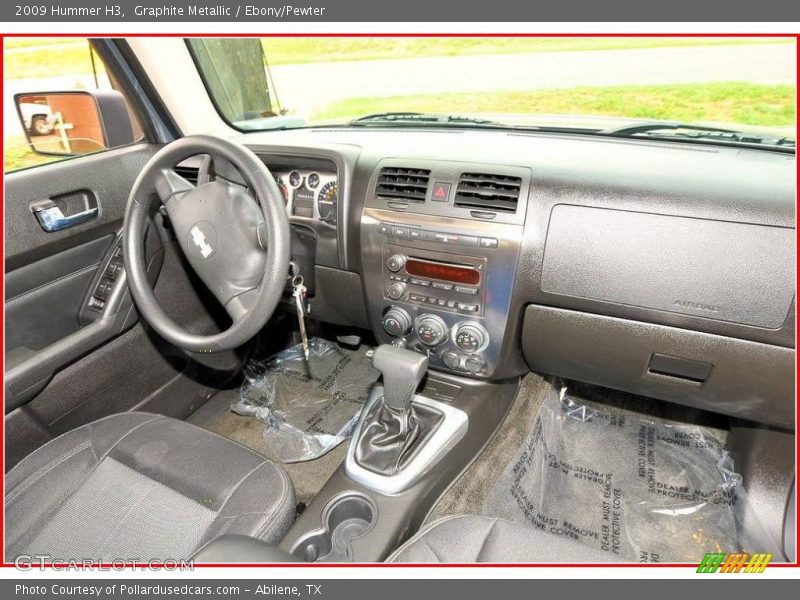 Graphite Metallic / Ebony/Pewter 2009 Hummer H3