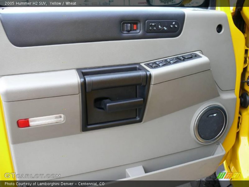 Yellow / Wheat 2005 Hummer H2 SUV