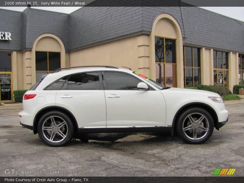 Ivory White Pearl / Wheat 2006 Infiniti FX 35